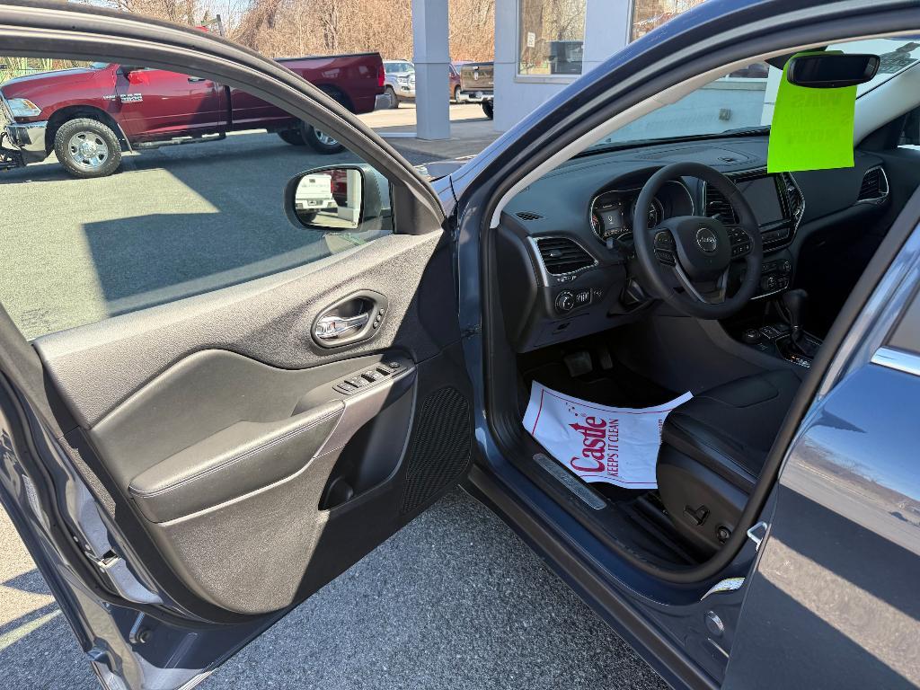 used 2021 Jeep Cherokee car, priced at $24,700