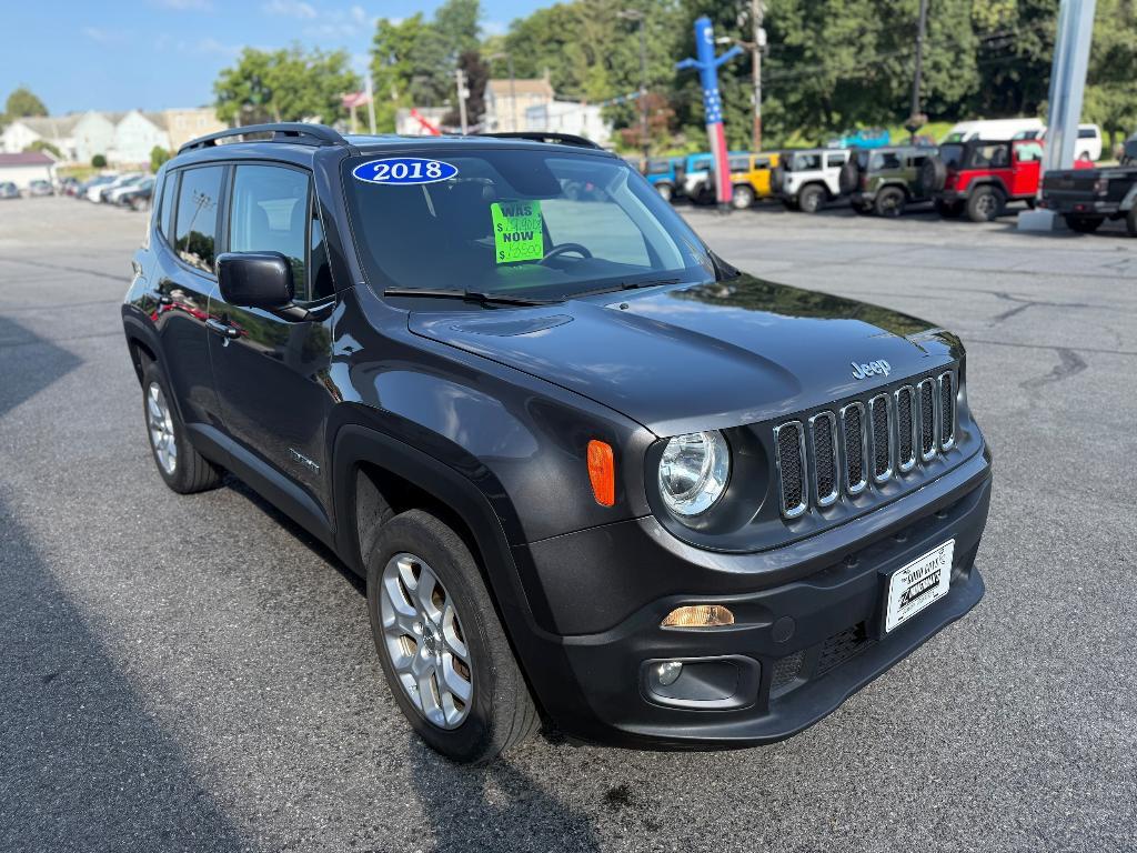 used 2018 Jeep Renegade car, priced at $18,500