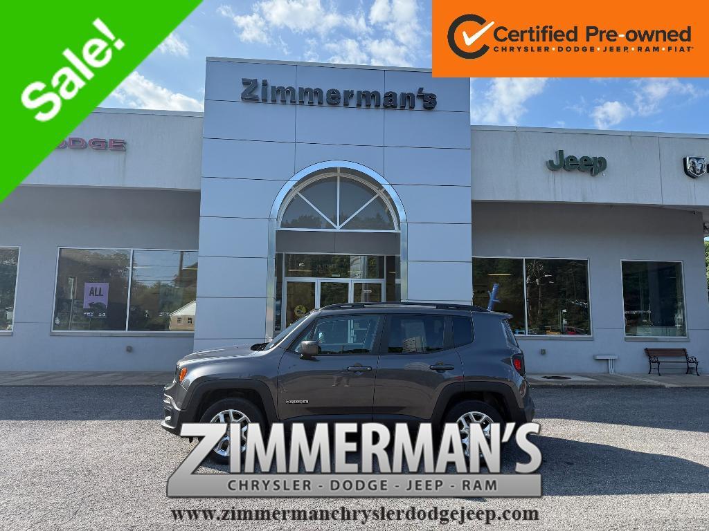 used 2018 Jeep Renegade car, priced at $18,500