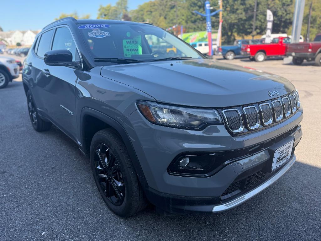 used 2022 Jeep Compass car, priced at $26,437