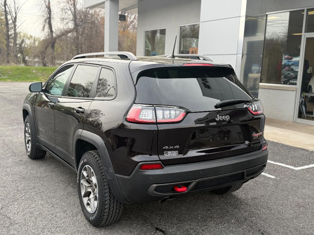 used 2021 Jeep Cherokee car, priced at $27,900