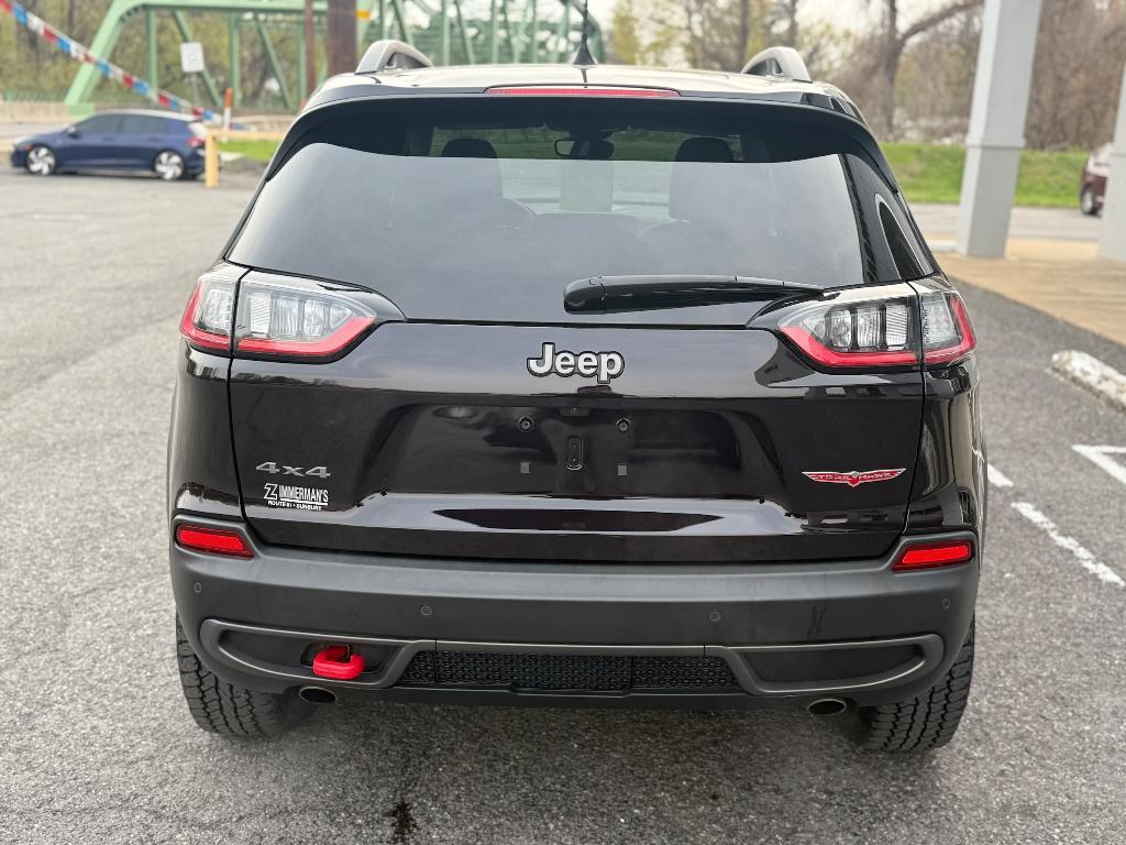 used 2021 Jeep Cherokee car, priced at $27,900