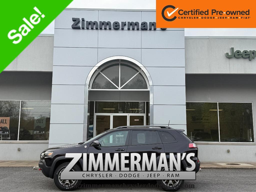used 2021 Jeep Cherokee car, priced at $27,900