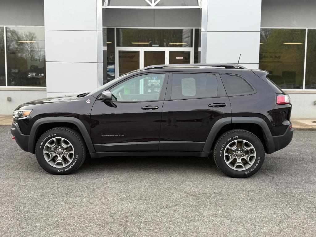 used 2021 Jeep Cherokee car, priced at $27,900