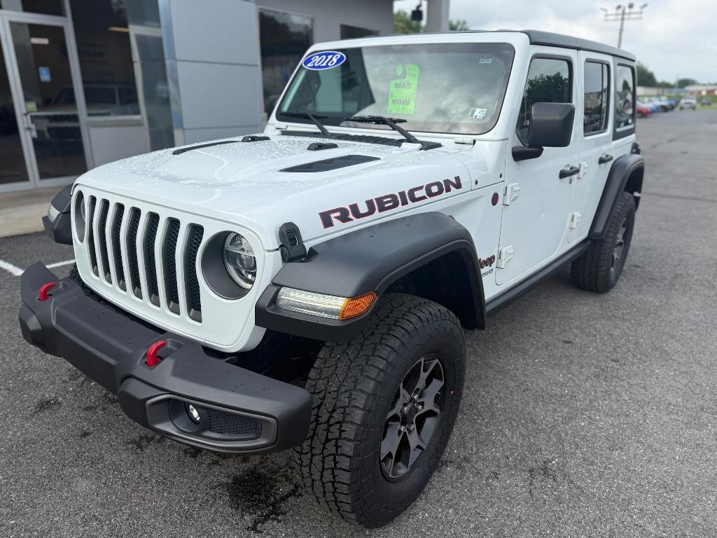 used 2018 Jeep Wrangler Unlimited car, priced at $34,606