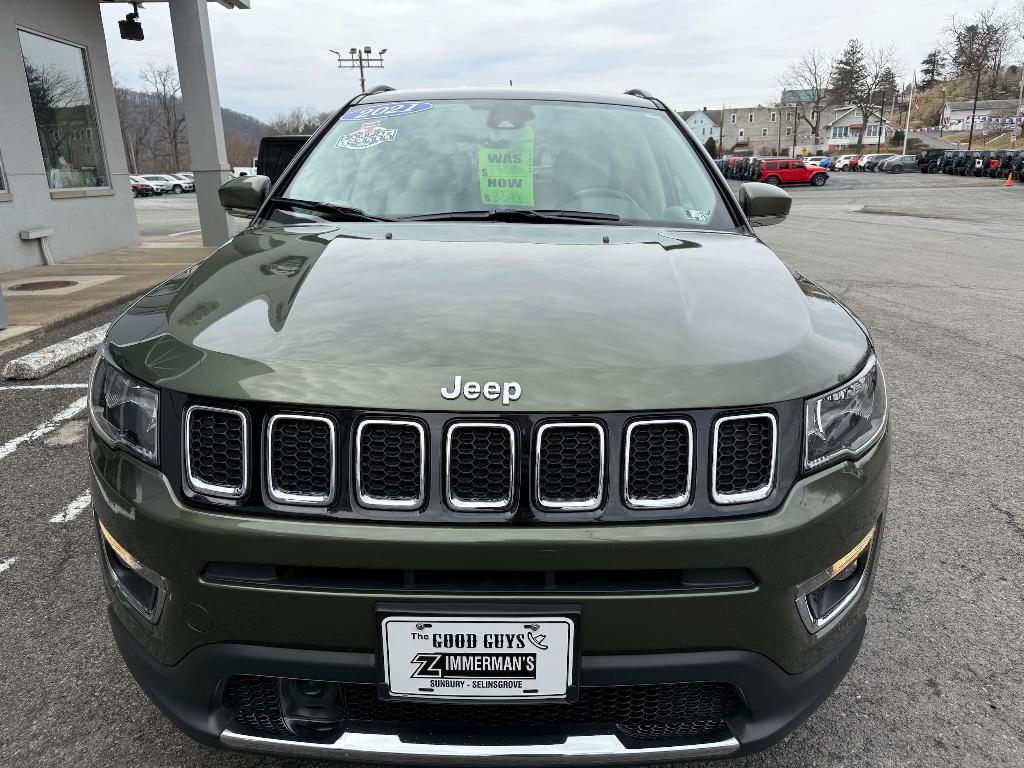 used 2021 Jeep Compass car, priced at $22,475