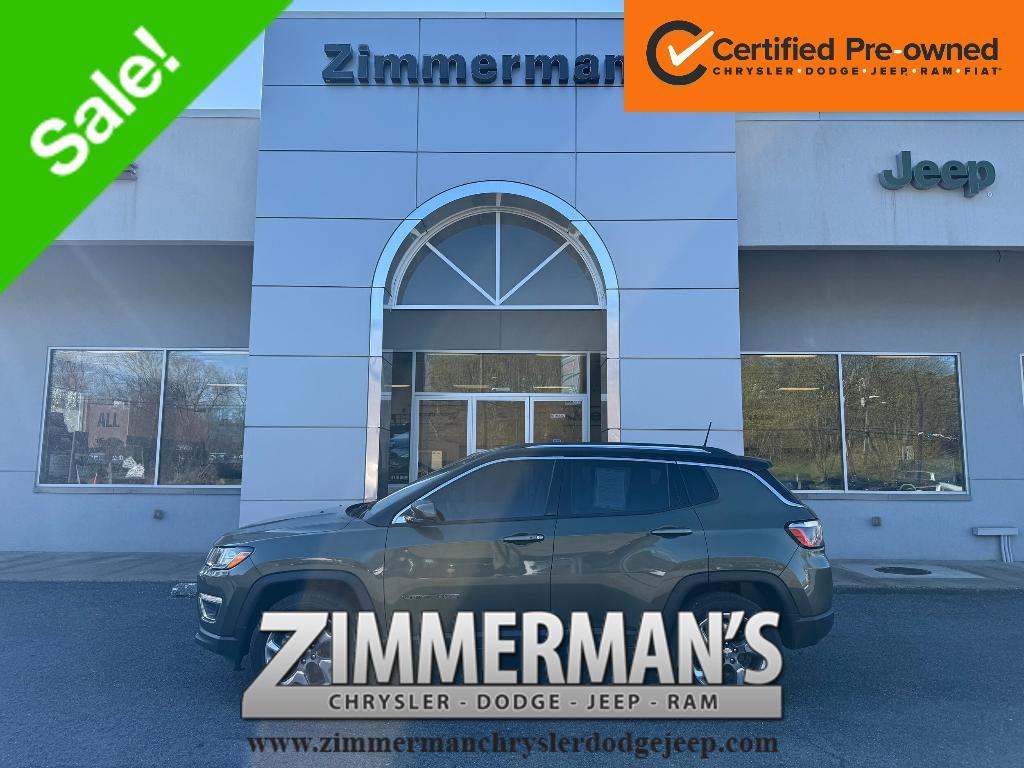 used 2021 Jeep Compass car, priced at $22,635