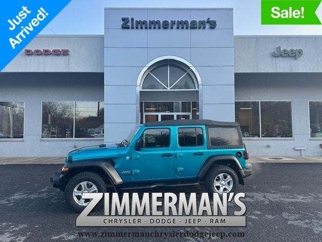 used 2020 Jeep Wrangler Unlimited car, priced at $29,900