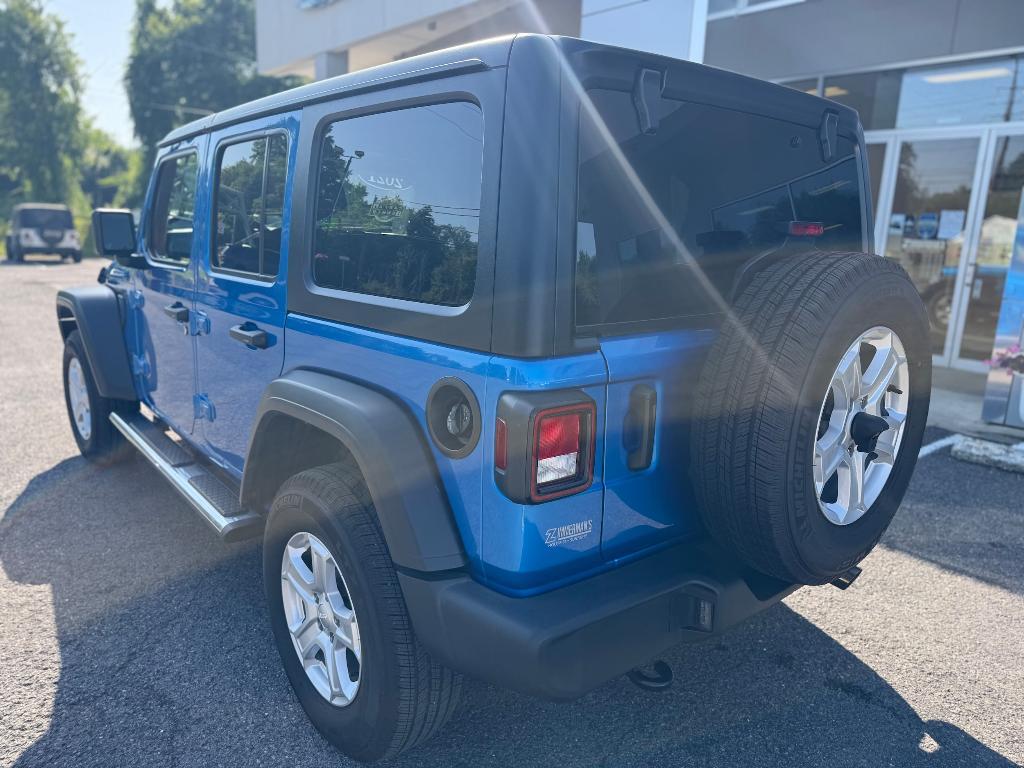 used 2021 Jeep Wrangler Unlimited car, priced at $31,900