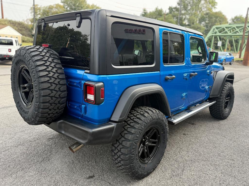 used 2021 Jeep Wrangler Unlimited car, priced at $30,300