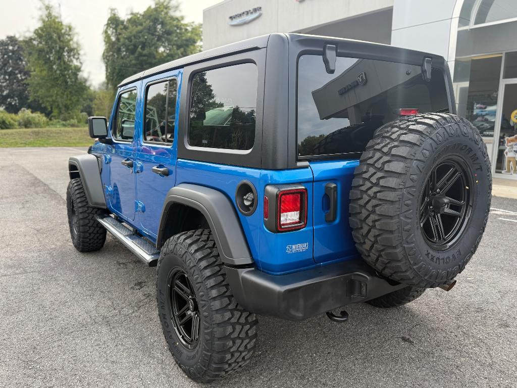 used 2021 Jeep Wrangler Unlimited car, priced at $30,300