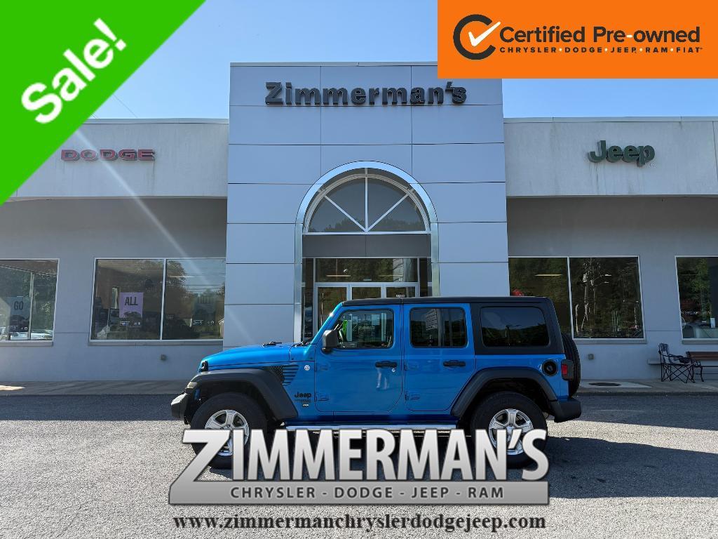 used 2021 Jeep Wrangler Unlimited car, priced at $31,900