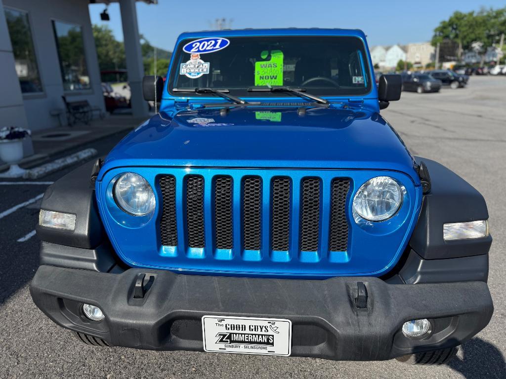 used 2021 Jeep Wrangler Unlimited car, priced at $31,900