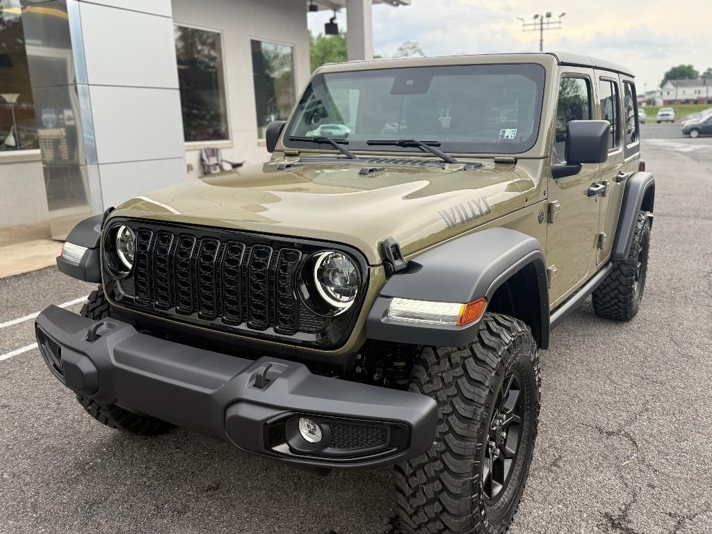 new 2025 Jeep Wrangler car, priced at $49,497