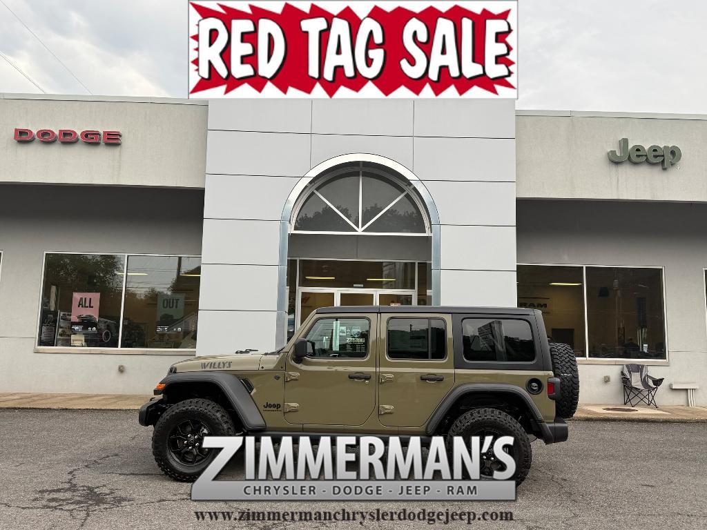 new 2025 Jeep Wrangler car, priced at $49,497