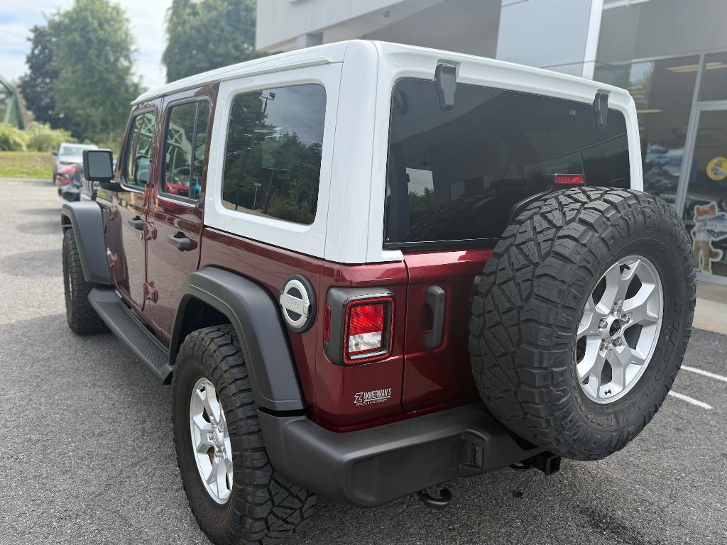 used 2021 Jeep Wrangler Unlimited car, priced at $31,900