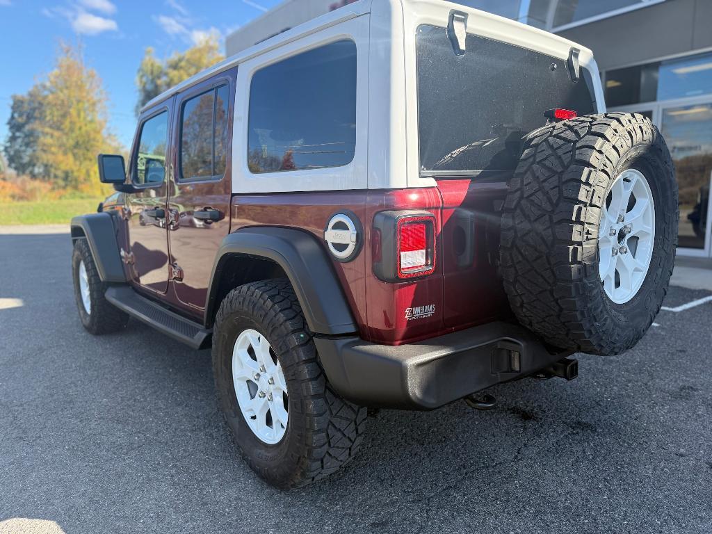used 2021 Jeep Wrangler Unlimited car, priced at $31,900