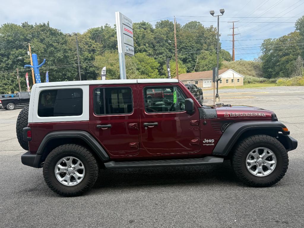 used 2021 Jeep Wrangler Unlimited car, priced at $31,900