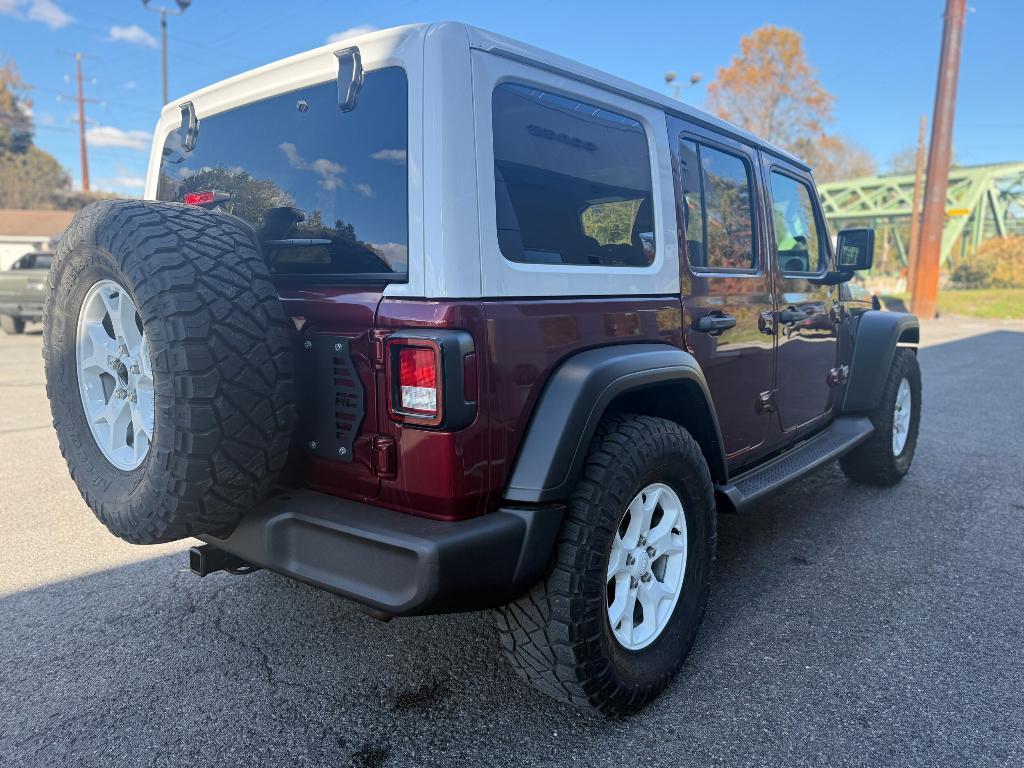 used 2021 Jeep Wrangler Unlimited car, priced at $31,900