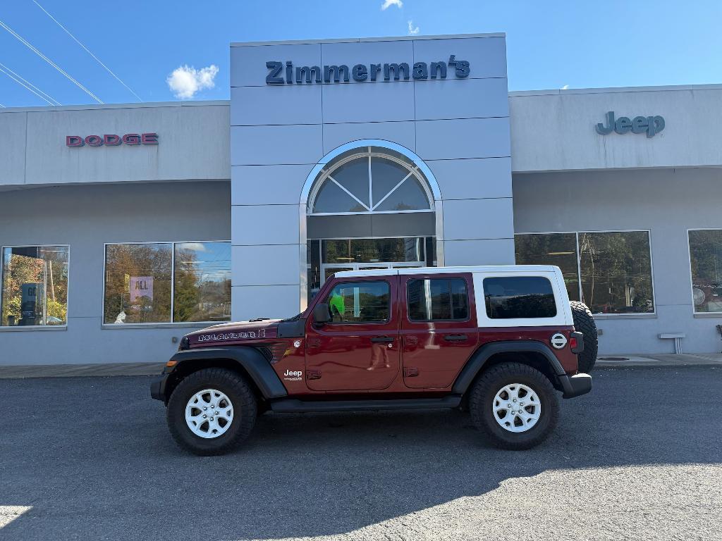 used 2021 Jeep Wrangler Unlimited car, priced at $31,900