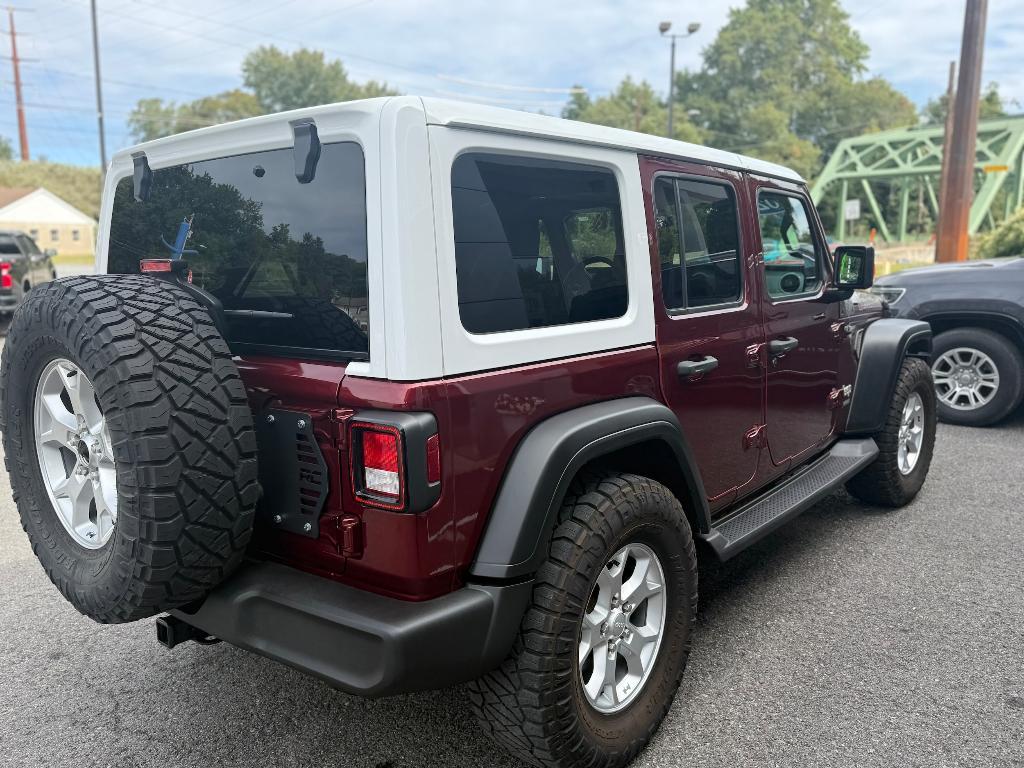 used 2021 Jeep Wrangler Unlimited car, priced at $31,900