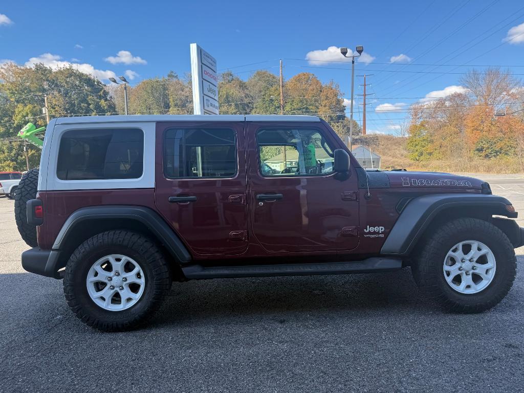 used 2021 Jeep Wrangler Unlimited car, priced at $31,900