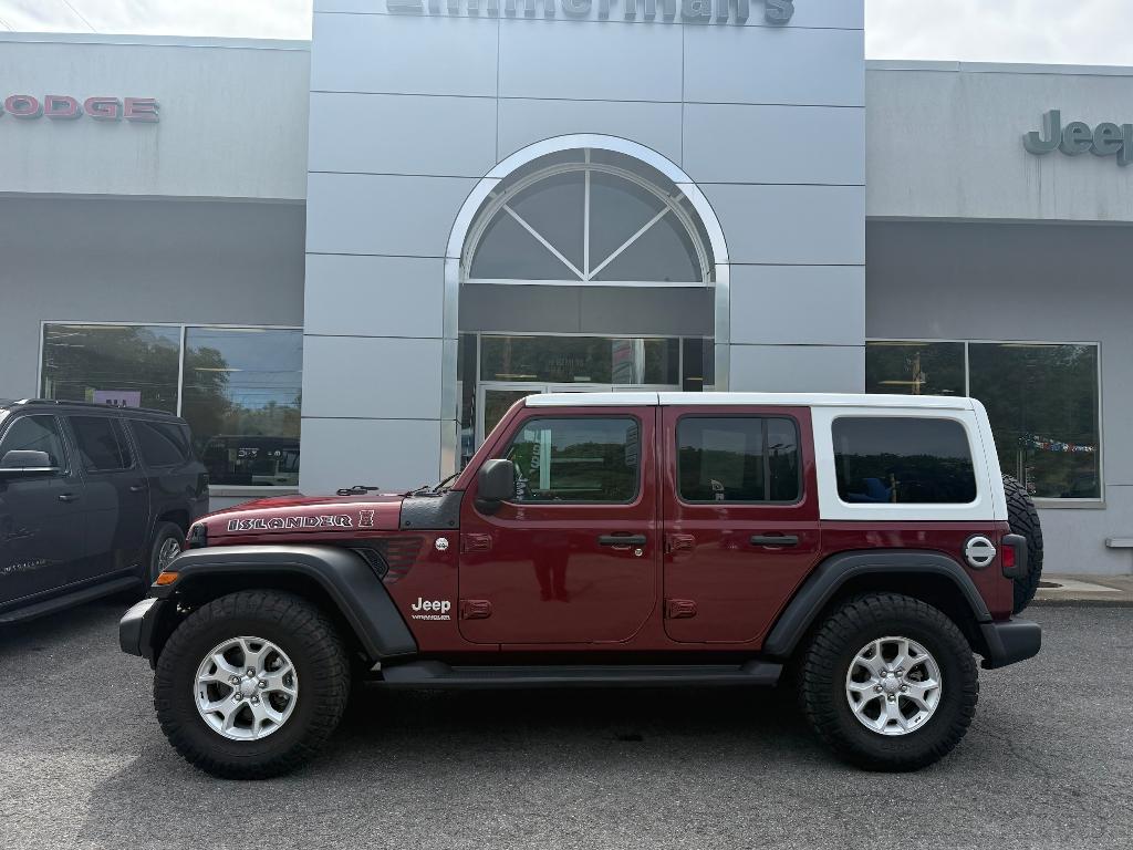 used 2021 Jeep Wrangler Unlimited car, priced at $31,900