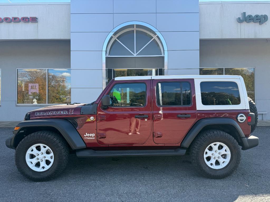 used 2021 Jeep Wrangler Unlimited car, priced at $31,900