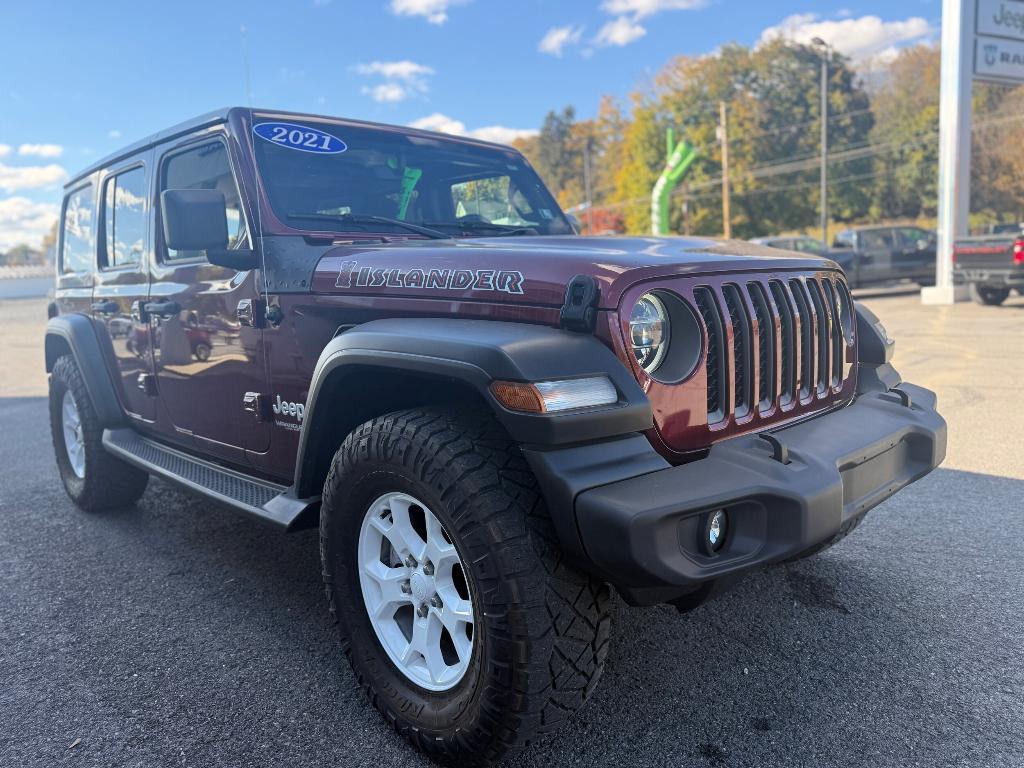 used 2021 Jeep Wrangler Unlimited car, priced at $31,900