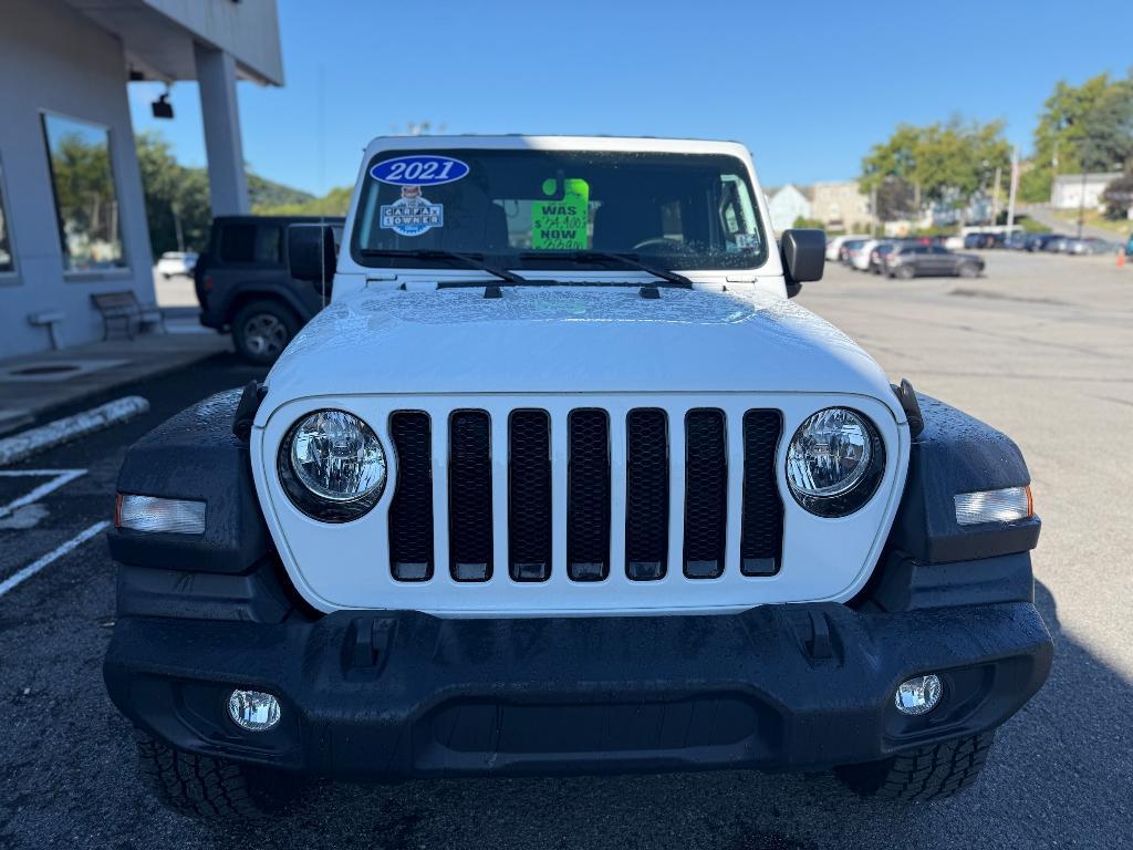 used 2021 Jeep Wrangler Unlimited car, priced at $33,850