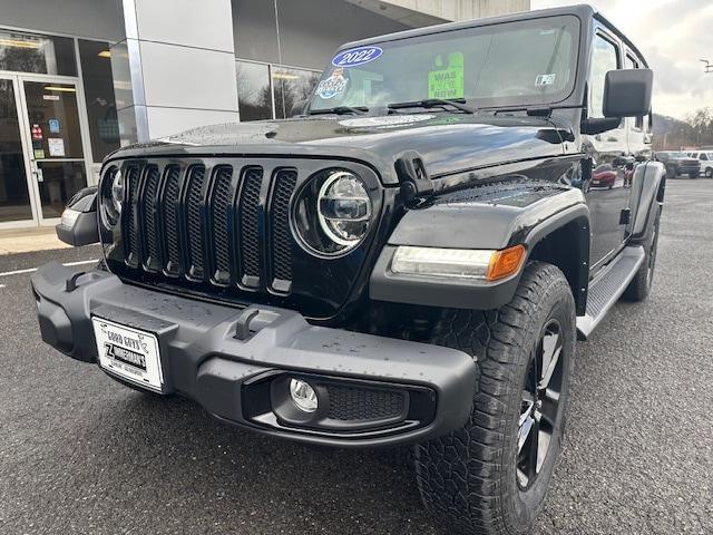 used 2022 Jeep Wrangler Unlimited car, priced at $36,900