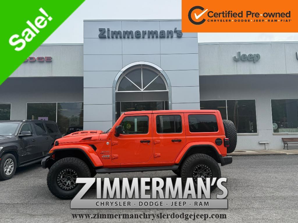 used 2018 Jeep Wrangler Unlimited car, priced at $34,900