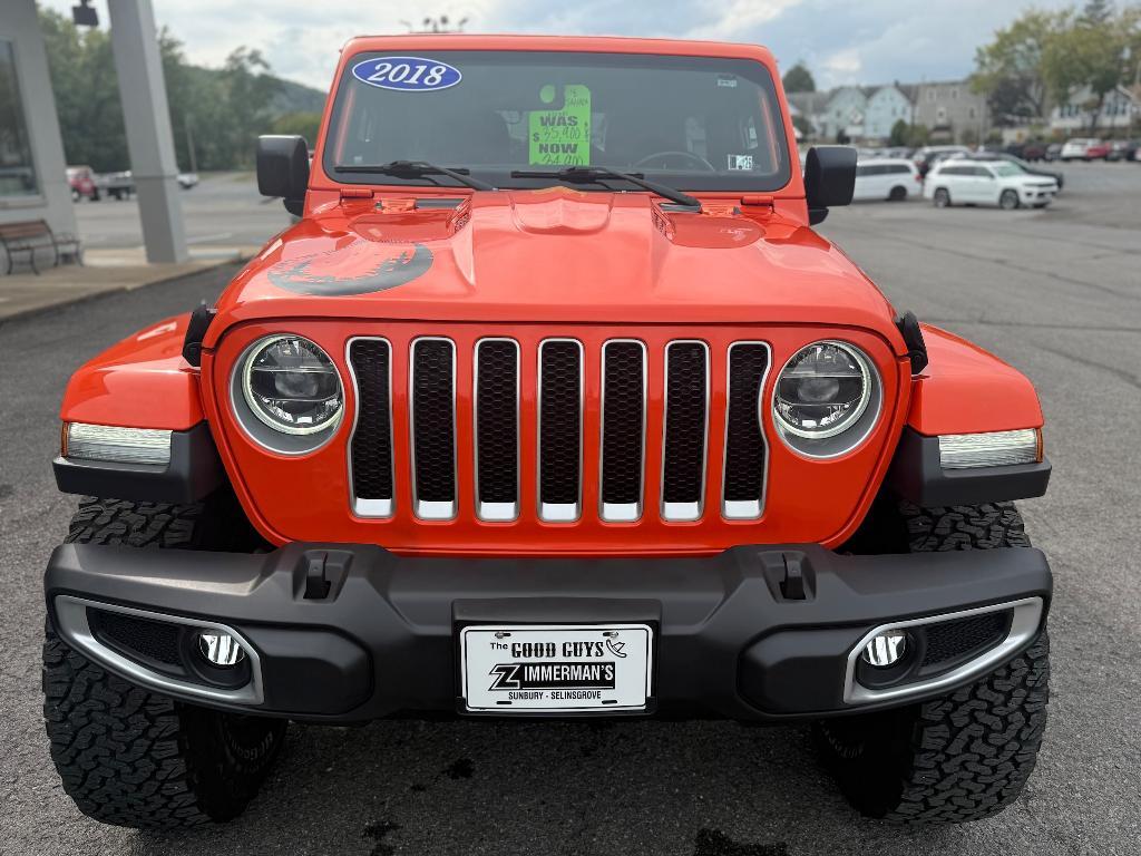 used 2018 Jeep Wrangler Unlimited car, priced at $34,900