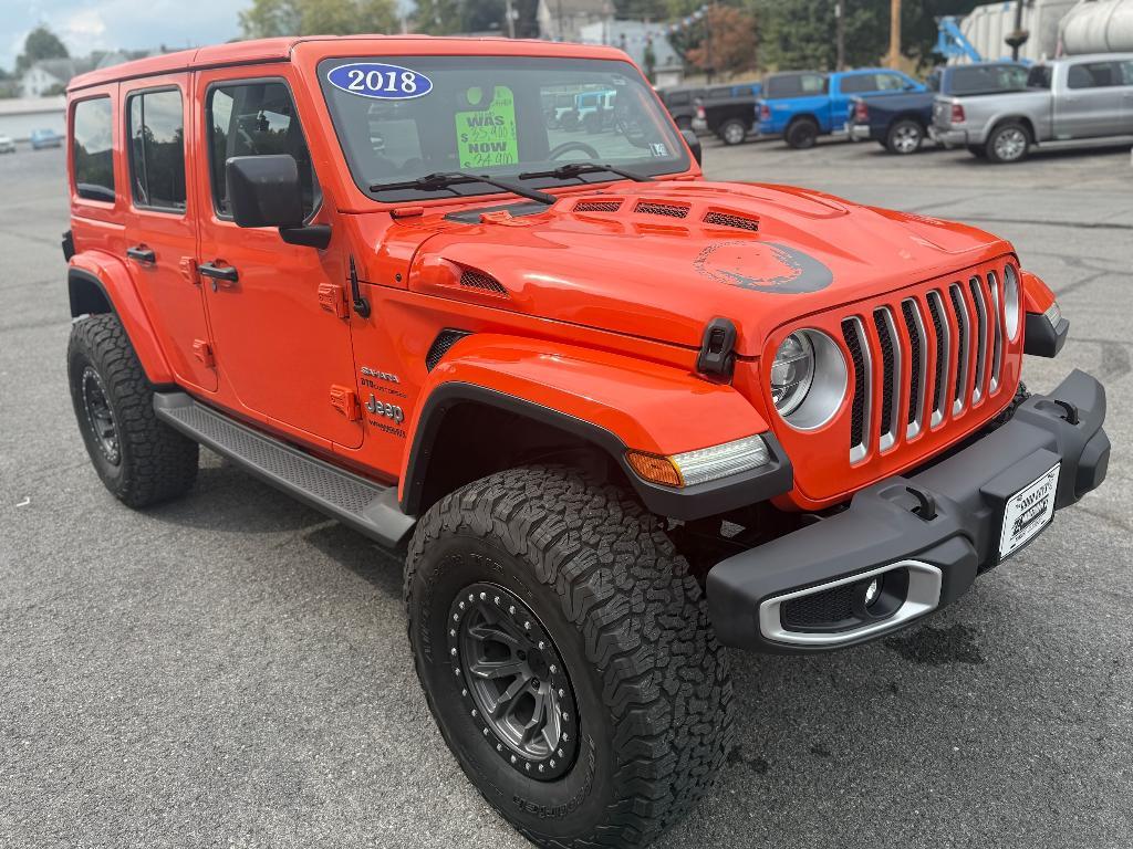 used 2018 Jeep Wrangler Unlimited car, priced at $34,900