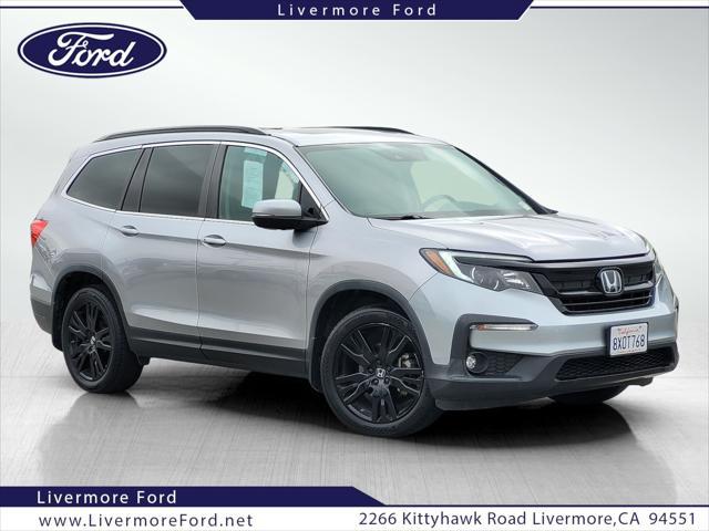 used 2021 Honda Pilot car, priced at $29,777