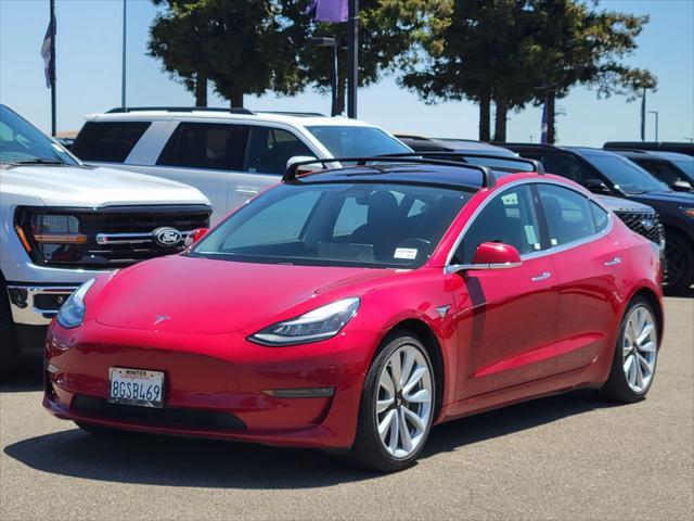 used 2018 Tesla Model 3 car, priced at $23,850