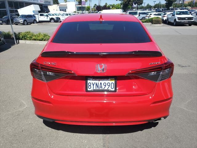 used 2022 Honda Civic car, priced at $24,950