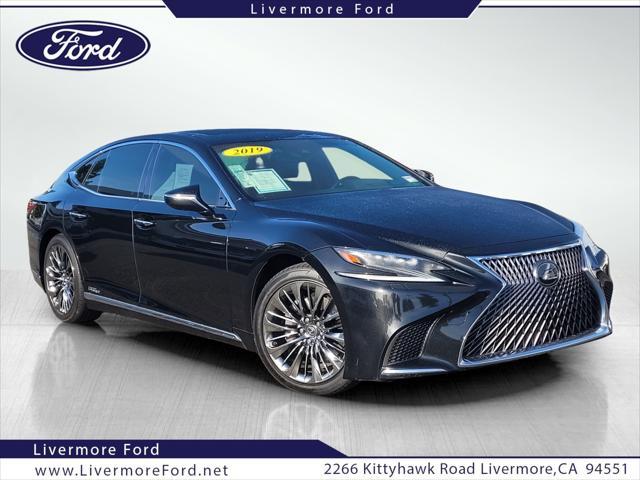 used 2019 Lexus LS 500h car, priced at $43,999