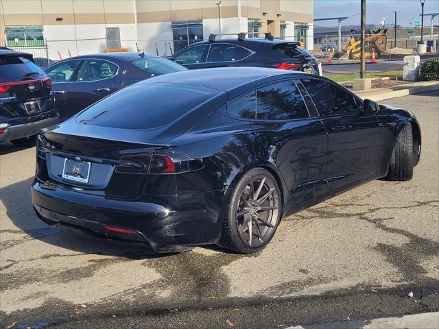 used 2022 Tesla Model S car, priced at $55,177