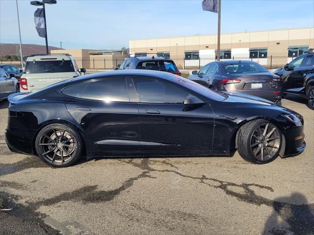 used 2022 Tesla Model S car, priced at $55,177