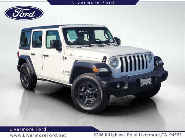 used 2018 Jeep Wrangler Unlimited car, priced at $22,705