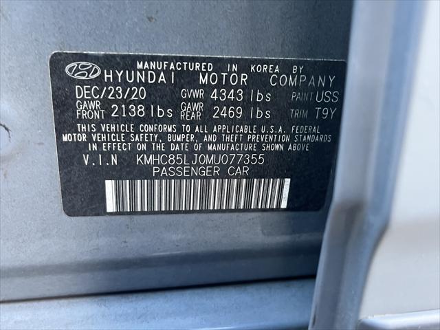 used 2021 Hyundai Ioniq EV car, priced at $19,995