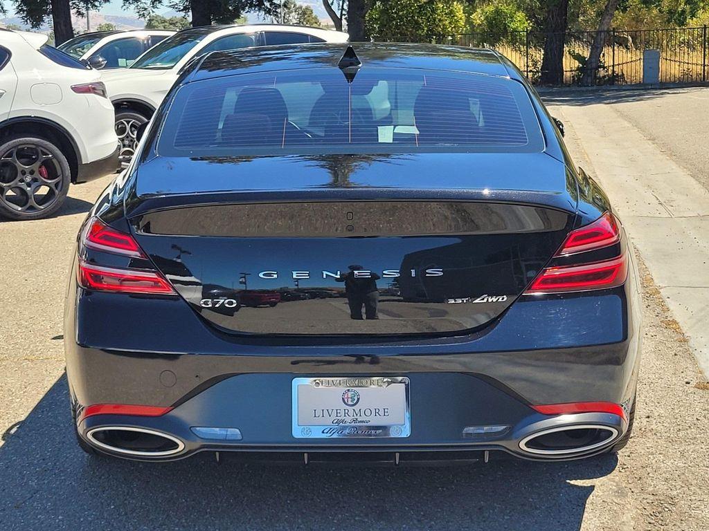 used 2022 Genesis G70 car, priced at $27,950