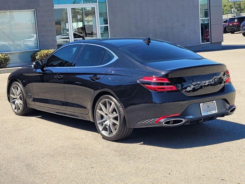 used 2022 Genesis G70 car, priced at $27,950