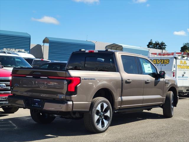 new 2023 Ford F-150 Lightning car, priced at $85,658