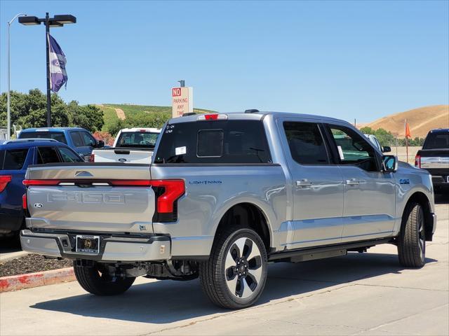 new 2025 Ford F-150 Lightning car, priced at $76,665