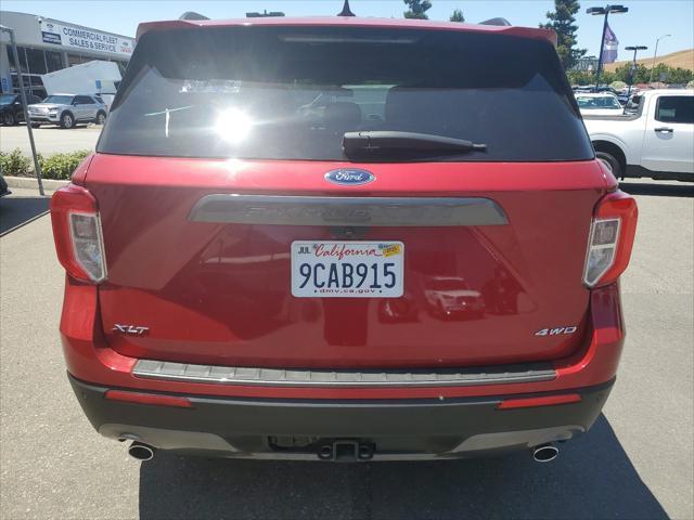 used 2022 Ford Explorer car, priced at $34,900