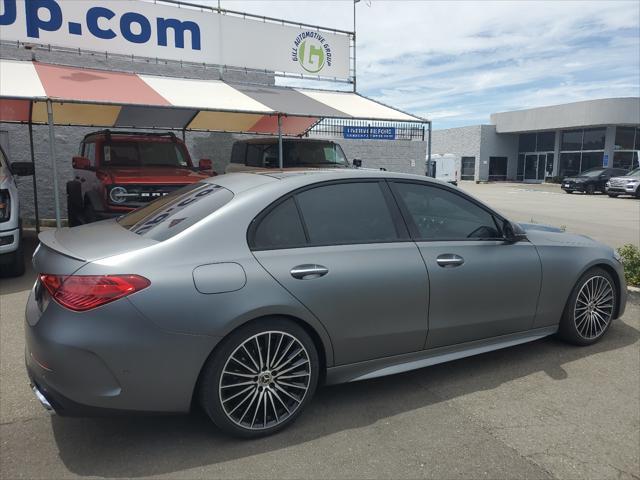 used 2022 Mercedes-Benz C-Class car, priced at $35,200