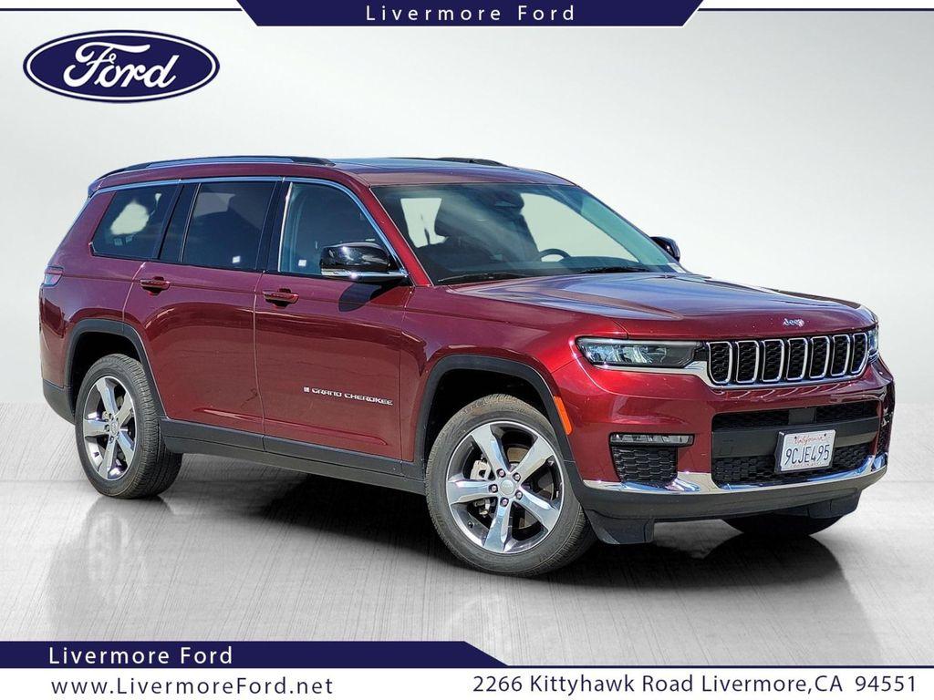 used 2021 Jeep Grand Cherokee L car, priced at $25,777