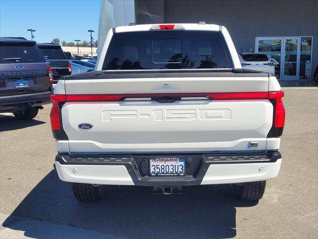 used 2023 Ford F-150 Lightning car, priced at $58,259